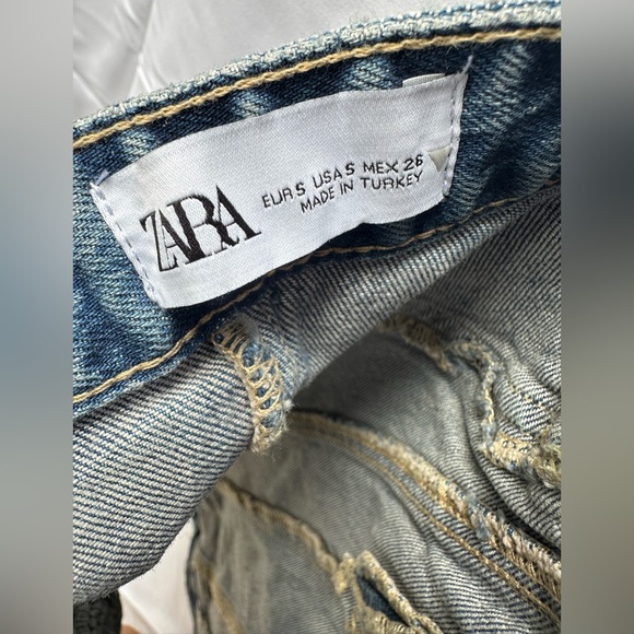 Zara Denim Corset Top TRF – Strapless Bustier – NWT – Size S - Picture 7 of 7